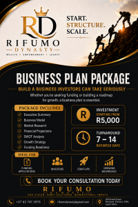 BUSINESS PLAN PACKAGE