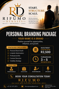PERSONAL BRANDING PACKAGE